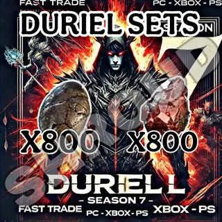 DIABLO 4 DURIEL SETS X800