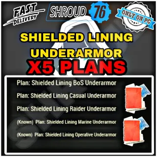 SHIELDED LINING UNDERARMOR
