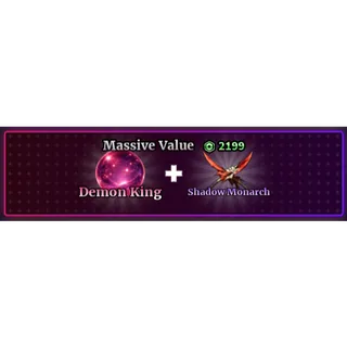 Sailor Piece - DEMON KING + SHADOW MONARCH BUNDLE