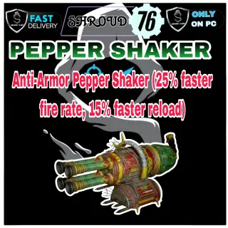 Anti-Armor Pepper Shaker (25% faster