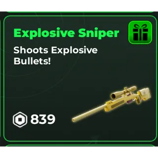 War Tycoon - EXPLOSIVE SNIPER