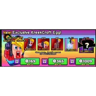  Catch And Tame - EXCLUSIVE KREEKCRAFT 20X EGG