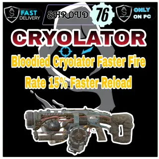 Bloodied Cryolator Faster Fire Rate 