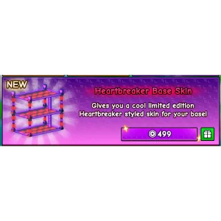 Escape Tsunami For Brainrots! - HEARTBREAKER BASE SKIN