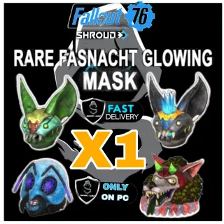 ANY NEW RARE FASNACHT GLOWING MASKS