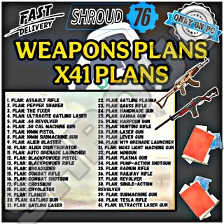WEAPONE PLANS