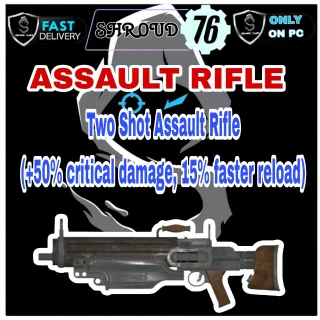 Two Shot Assault Rifle (+50% critica