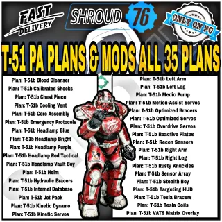 T-51Power Armor Plans+Mods Plans 35