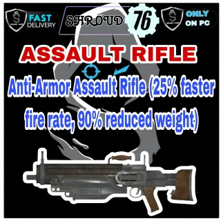 Anti-Armor Assault Rifle (25% faster