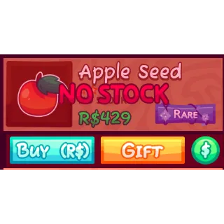Garden Horizons 🌱 APPLE SEED X1