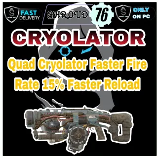 Quad Cryolator Faster Fire Rate 15% 