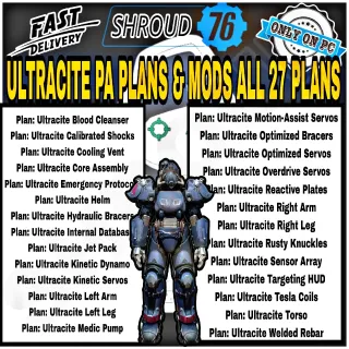 Ultracite Power Armor Plan+Mod 27