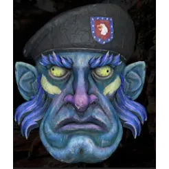 Fasnacht Glowing Captain