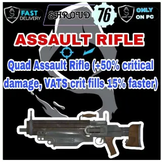 Quad Assault Rifle (+50%