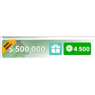 Welcome to Bloxburg - $500.000 MONEY