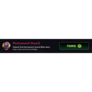 Ink Game - PERMANENT GUARD