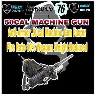 Anti-Armor .50cal Machine Gun Faster