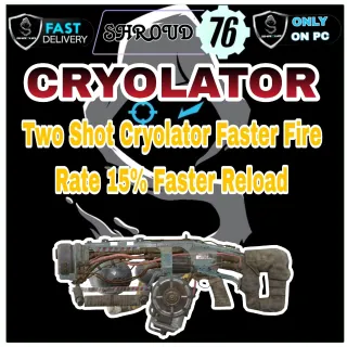 Two Shot Cryolator Faster Fire Rate 