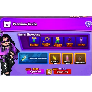 BADDIES PERMIUM CRATES X10 
