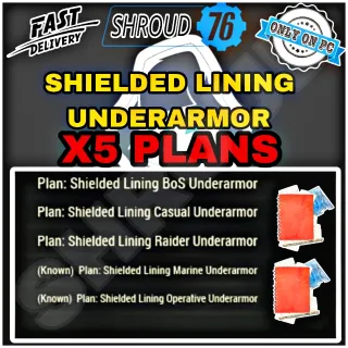 SHIELDED LINING UNDERARMOR