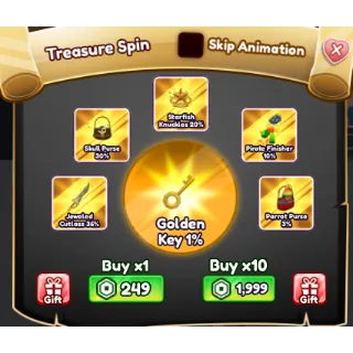 baddie - TREASURE UNNT X10 SPIN