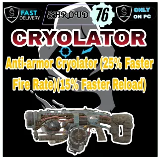 Anti-armor Cryolator (25% Faster Fir