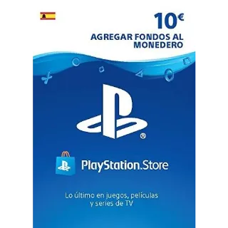 €10.00 EUR PlayStation Store