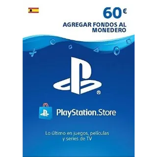 €60.00 EUR PlayStation Store