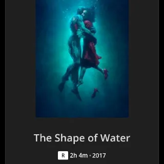The SHAPE Of Water