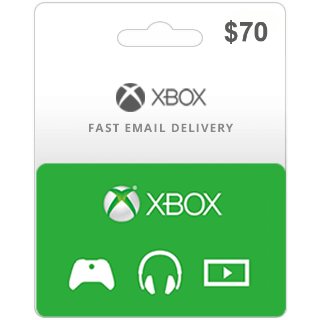 $70 xbox gift card