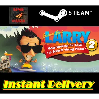 Leisure Suit Larry 2 - Looking For Love (In Several Wrong Places) - Steam Key - Region Free - Instant Delivery
