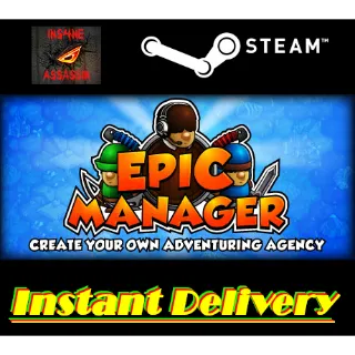 Epic Manager - Create Your Own Adventuring Agency - Steam