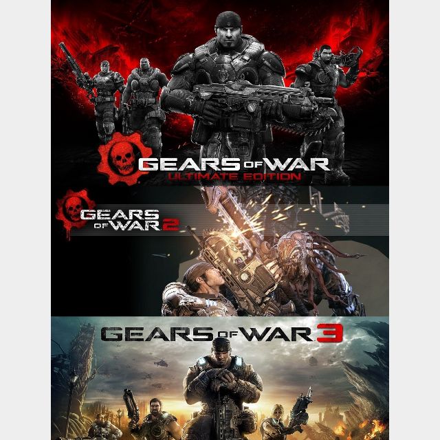 Larry Belmont Haven Abstractie Gears Of War Ultimate Edition, 2 & 3 - Xbox One - Download Codes - XBox One  Games - Gameflip