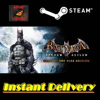 Batman: Arkham Asylum Game of the Year Edition - Steam