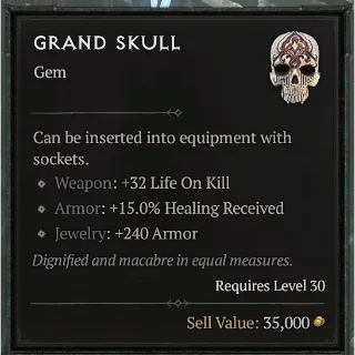 S6 GEM - Grand Skull