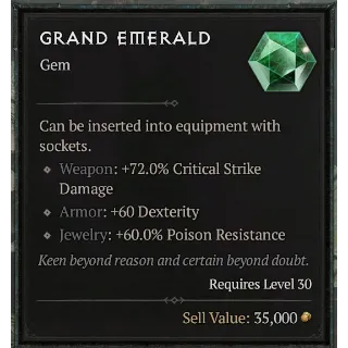 S6 GEM - Grand Emerald