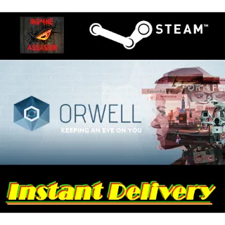 Orwell: Keeping an Eye On You - Steam Key - Region Free - Instant Delivery