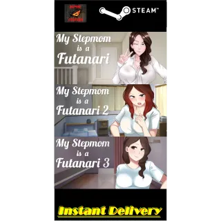 My Stepmom is a Futanari 1-3 Bundle - Steam Keys - Region Free - Instant Delivery
