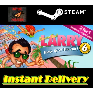 Leisure Suit Larry 6: Shape Up or Slip Out! - Steam Key - Region Free - Instant Delivery