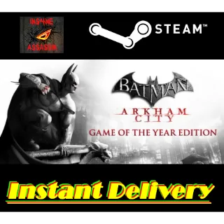 Batman: Arkham City - Game of the Year Edition - Steam