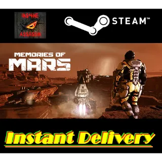 Memories of Mars - Steam