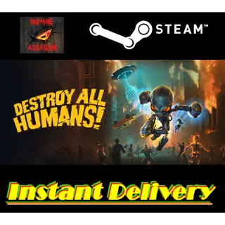 Destroy All Humans! - Steam Key - Instant Delivery