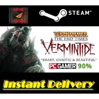 Warhammer: End Times - Vermintide - Steam Key - Region Free - Instant Delivery
