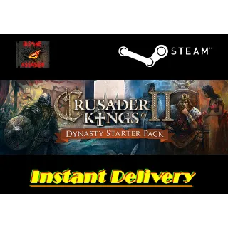 Crusader Kings II: Dynasty Starter Pack - Steam Key - Instant Delivery