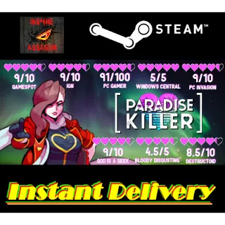 Paradise Killer - Steam Key - Region Free - Instant Delivery