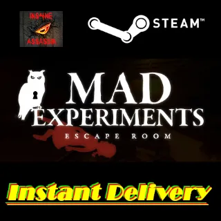 Mad Experiments: Escape Room - Steam