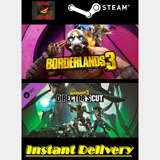 Borderlands 3 & Director's Cut DLC - Steam Keys - Instant Delivery