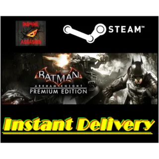 Batman: Arkham Knight - Premium Edition - Steam Key - Region Free - Instant Delivery