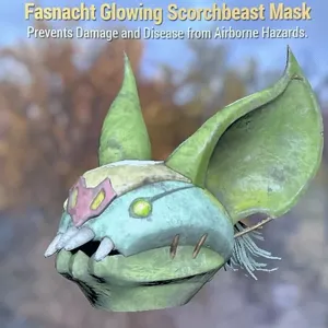 Glowing Scorchbeast Mask