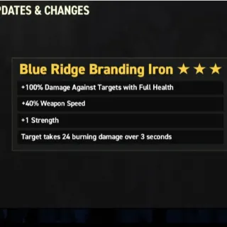 Weapon | Blue Ridge Branding Iron
